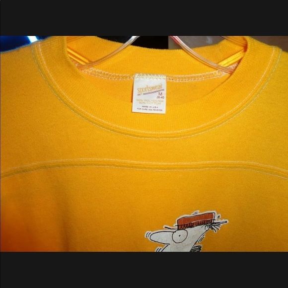 COPY - Hilarious VINTAGE 80s Don't mind tension trying to relax is Hell T-shirt - Picture 5 of 5